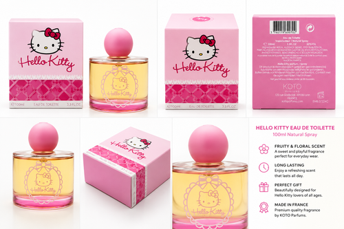 Hello Kitty Eau de Toilette for Women – 100ml Natural Spray