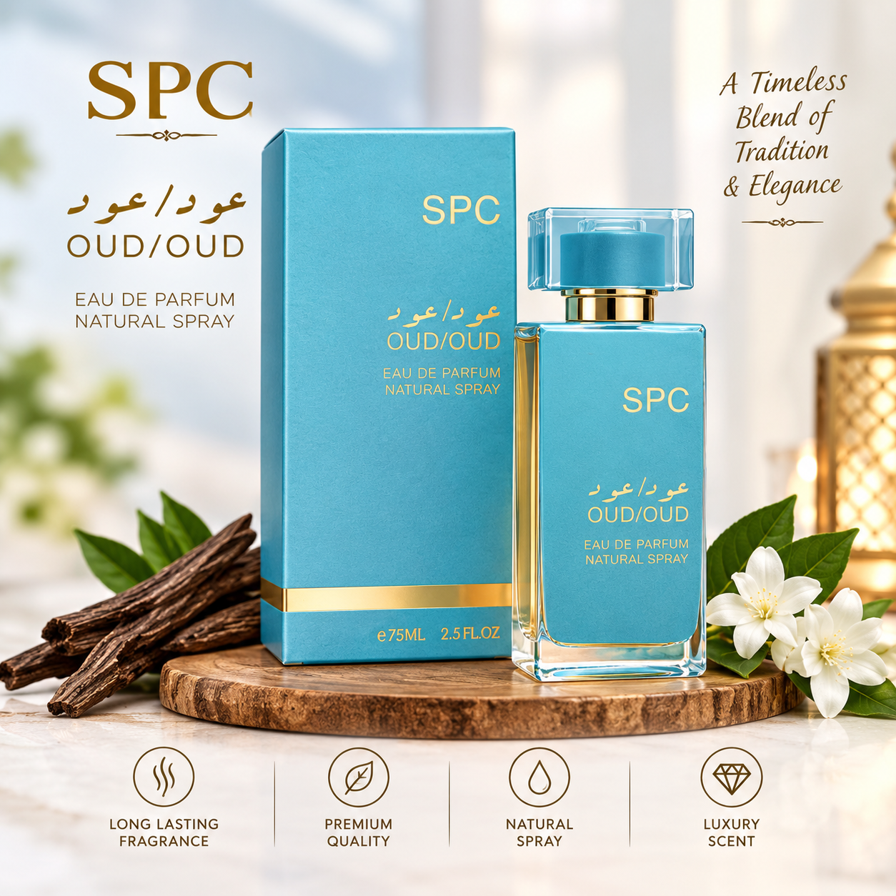 SPC Oud/Oud Eau de Parfum 75ml – Natural Spray